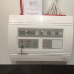 Fire Alarm control panel installed by Kent Electrical & Fire